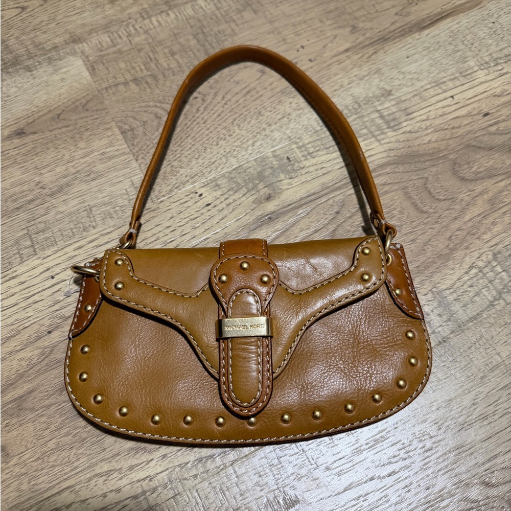 Michael Kors Mini Brown Leather Handbag
